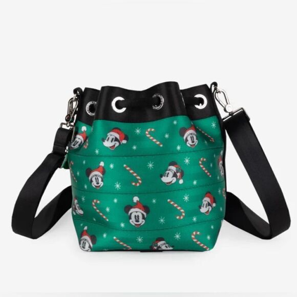 HARVEY's seatbelt  bag  Disney Medium Park Hopper Mickey  Minnie Christmas tote - Picture 5 of 5
